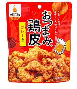 おつまみ鶏皮 カレー風味50g